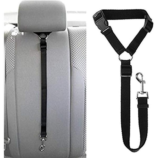 ペット 犬用 猫 シートベルト ドライブ 車専用リード 安全ベルト 飛びつく防止 簡単装着