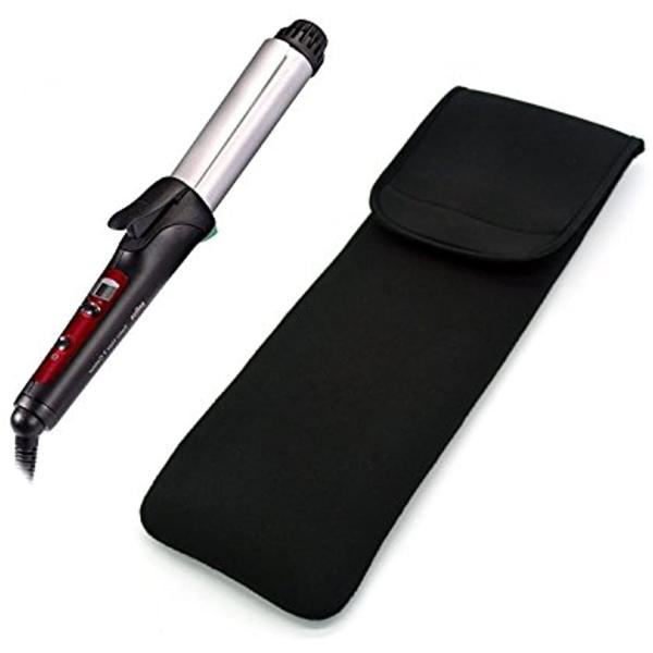授与 ヘアアイロンケース ヘアアイロン収納ポーチ ヘアアクセサリー ストレートヘアアイロン収納袋 持ち運び便利 専用耐熱ポーチ ヘアアイロン防塵カバー