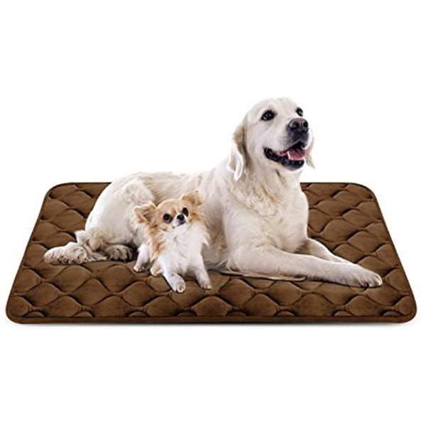 ペットマット 犬 ペットベッド 希望者のみラッピング無料 クッション ケージ用敷物 防寒 Xl 滑り止め 洗える Jplxcw W004 C Xl 柔らかい ブラウン