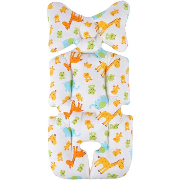 他サイト： ベビーカークッション 新生児 ベビーカーシート エアバギー お出かけ 出産祝い プレゼント( 動物)の商品画像