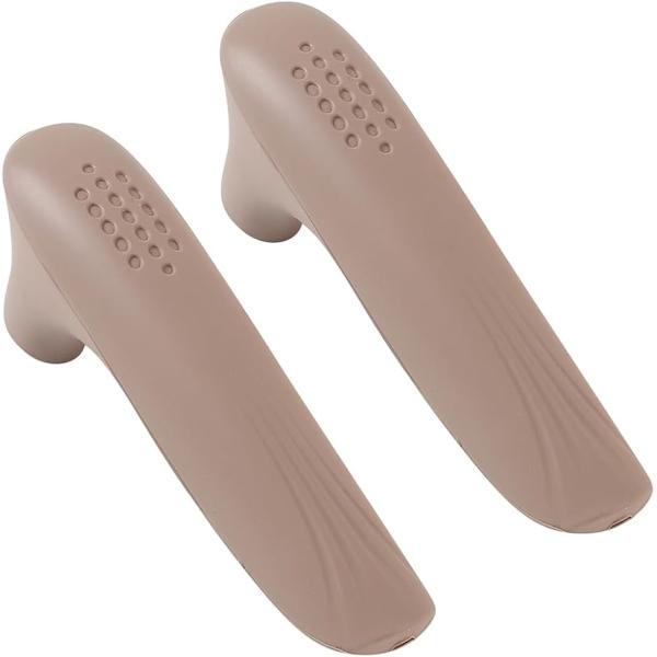 他サイト： AllBright ドアノブカバー レバー シリコン製 柔らかい 静電気 衝突 防止 滑り止め 2個セット(コーヒー,  14cm)の商品画像