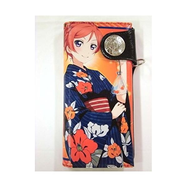 ラブライブ Lovelive M S 好評 コンチョ付きロングウォレット 長財布 浴衣ver 西木野真姫