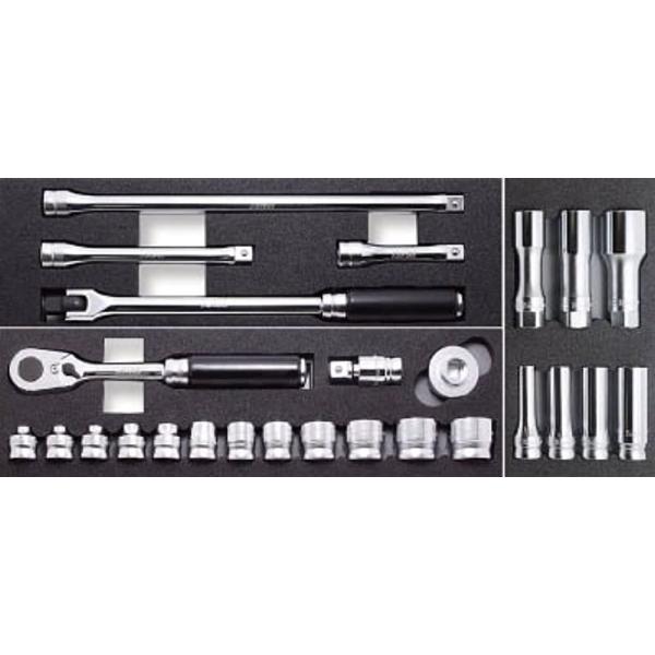 ソケットセット Z Eal 3285z 26pcs 差込角 9 5mm レビューを書けば送料当店負担 26点 1セット