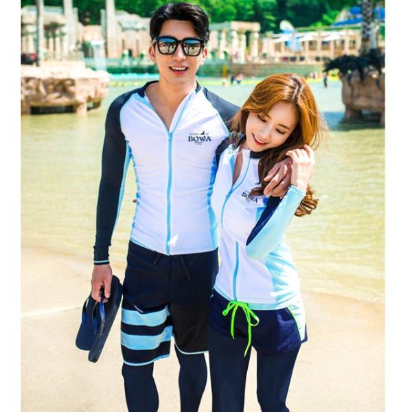 カップルお揃いペア水着 ラッシュガード フィットネス ウェットスーツメンズ2点セット レディース3点セット日焼け防止 速乾擦り傷防止保温性体型カバー Mizugi287 セブンシーズファッション 通販 Yahoo ショッピング