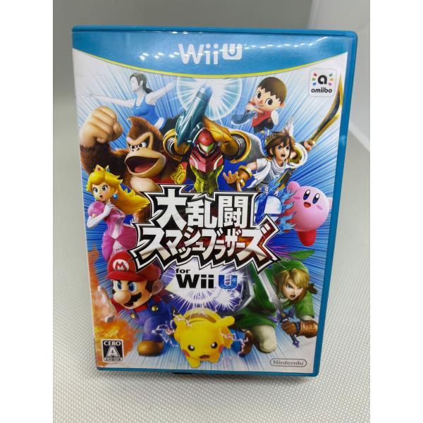WiiU ウィーユー ニンテンドー Nintendo 任天堂 WiiU 大乱闘スマッシュブラザーズ【中古】