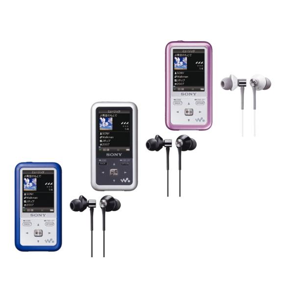 NW-S610Fシリーズ【中古/動作確認済】NW-S616F NW-S615F SONY ウォークマン Sシリーズ 2GB 4GB ブルー シルバー ピンク