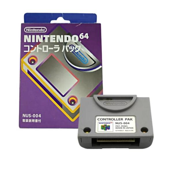 NINTENDO64 コントローラ パック NUS-004 ニンテンドー64 任天堂64 ロクヨン nintendo 周辺機器  中古