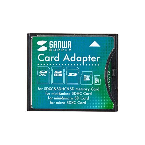 サンワサプライ(Sanwa Supply) SDXC用CF変換アダプタ ADR-SDCF2
