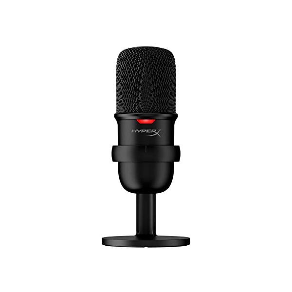 HyperX SoloCast USBスタンドアロンマイク テレワーク/ストリーマー/コンテンツクリエーター/ゲーマー向け/PCPS4PS5使用