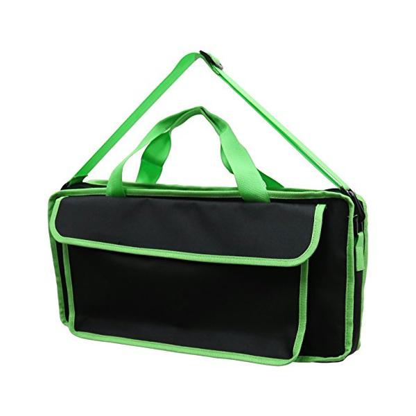 KC キョーリツ 鍵盤ハーモニカバッグ 2Wayタイプソフトケース KHB-10/Neon Green (ショルダーストラップ付属)