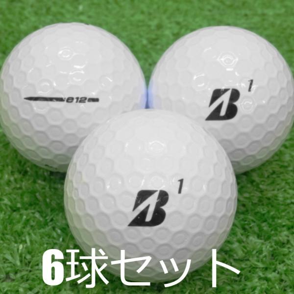 BRIDGESTONE GOLF ロストボール ブリヂストン e12 CONTACT ホワイト 6