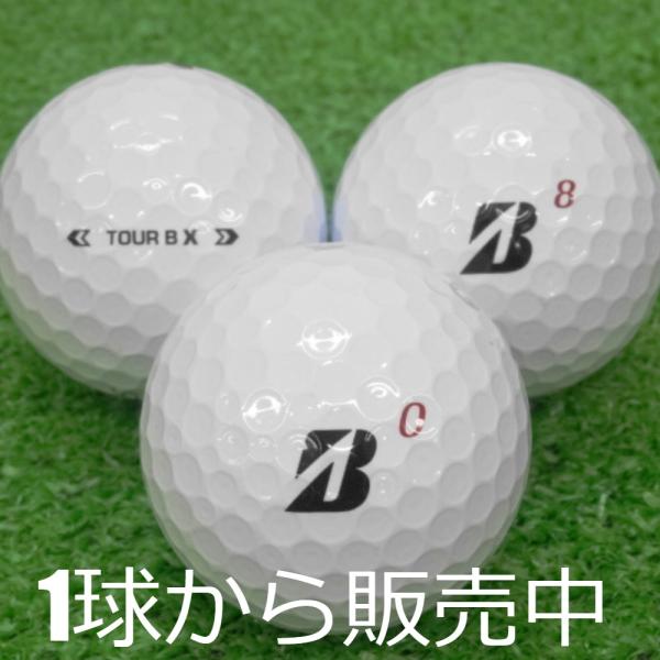 ロストボール ゴルフボール ブリヂストン 2024 TOUR B X ホワイト 1個 中古 Aランク ツアーB 飛んで 止まる ディープ感 ディスタンススピン 白