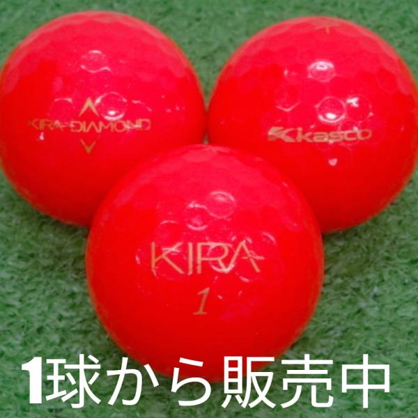 KIRA ロストボール ゴルフボール キャスコ 2025 DIAMOND レッド 1個