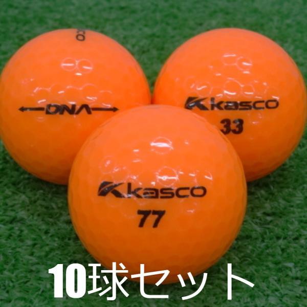 kasco（キャスコ） ロストボール DNA オレンジ 10球セット 中古 A