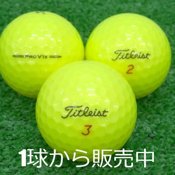 Titleist（タイトリスト） ロストボール PRO V1X イエロー 2023年
