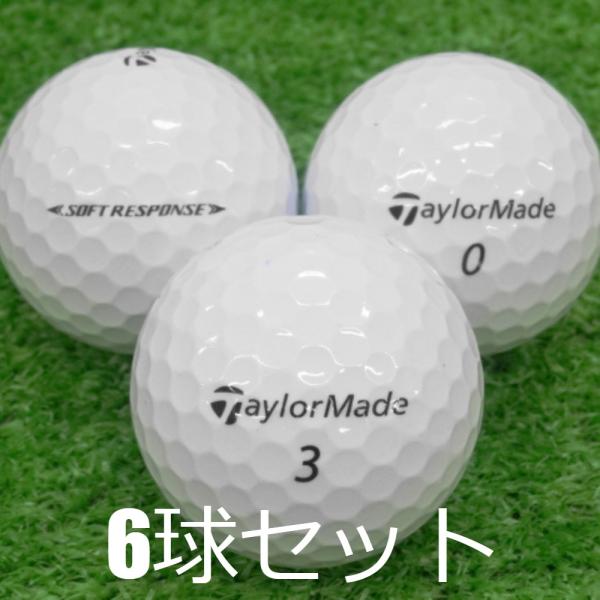 RESPONSE ストボール 2022 TaylorMade SOFT ホワイト 6球セット RESPONSE ストボール 2022 TaylorMade SOFT ホワイト 6球セット