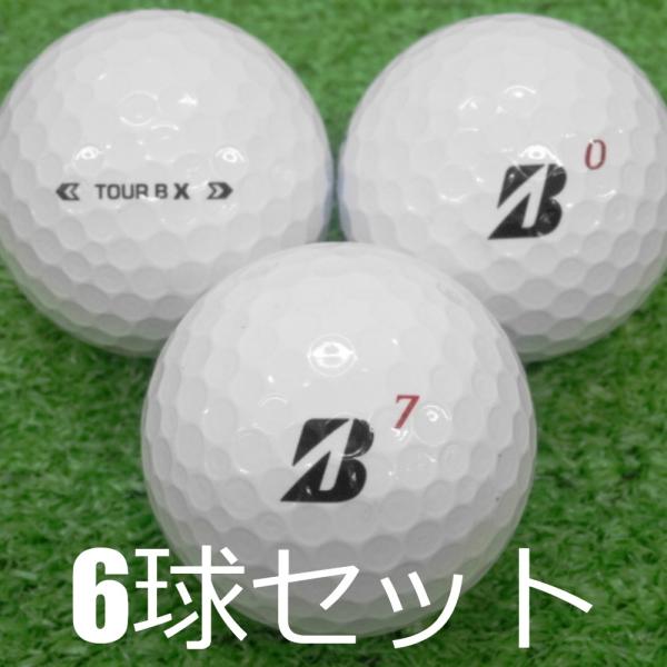 TOUR B ロストボール ゴルフボール BRIDGESTONE 2024 X ホワイト 6球