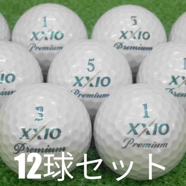 XXIO ロストボール ゴルフボール PREMIUM ロイヤルグリーン 12球セット