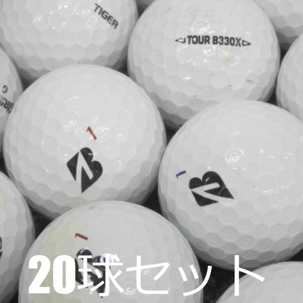 TOUR B ロストボール ゴルフボール ブリヂストン 330 ホワイト 20球