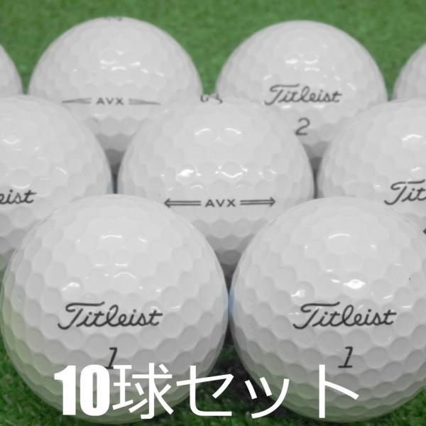 Titleist（タイトリスト） ロストボール ゴルフボール AVX ホワイト 10
