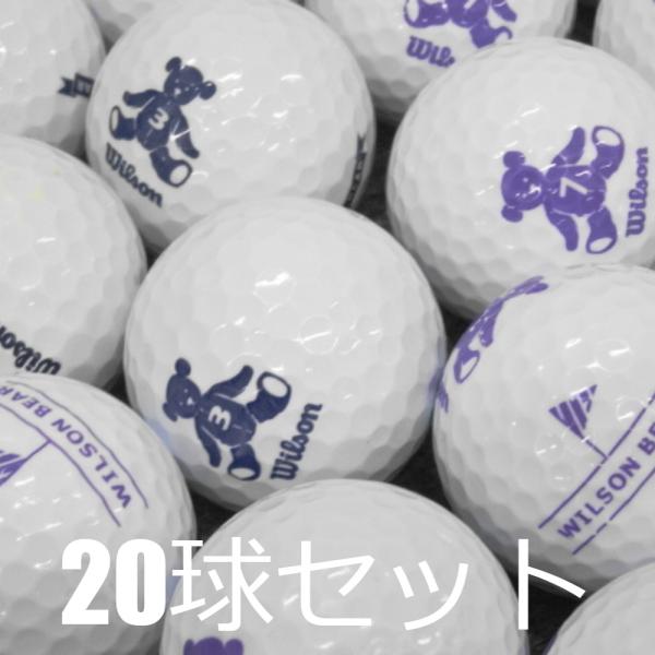 Wilson（ウイルソン） ロストボール ゴルフボール Wilson Bear