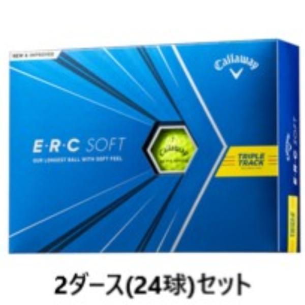キャロウェイ　ERC SOFT イエロー　ゴルフボール　2ダース E・R・C SOFTイエローボール | E・R・C SOFT | ボール