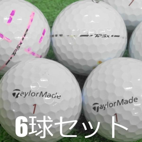 TP5x ロストボール ゴルフボール 訳あり TaylorMade 2024 ホワイト 6球