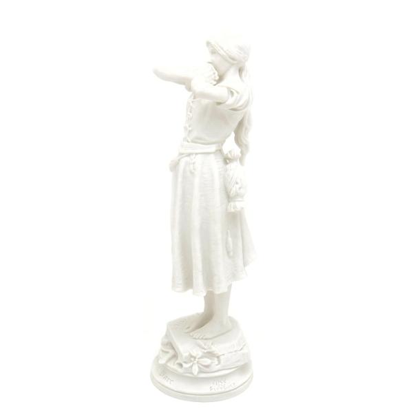 セーブル 白磁 人形置物 ハンドメイド 超希少 ジャンヌダルク 1930年に一点のみ復刻 Sevres 彫刻 Tributosdodf Com Br
