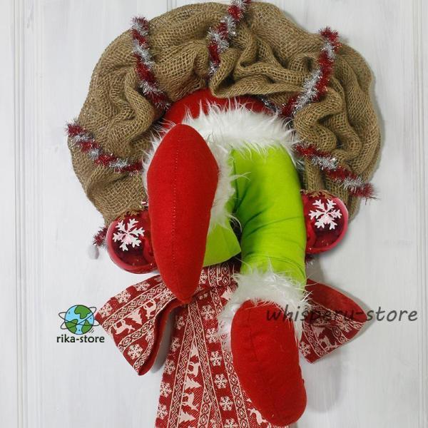 爆買　商品説明 華やかなリースは眺めるだけでクリスマス気分を演出してくれます。クリスマスリースには、魔よけと、豊作をお願うという意味があると言われています。ご自宅の玄関用、ドア、窓リースに、季節のデコレーションに、パーティの飾りに、素敵な屋...