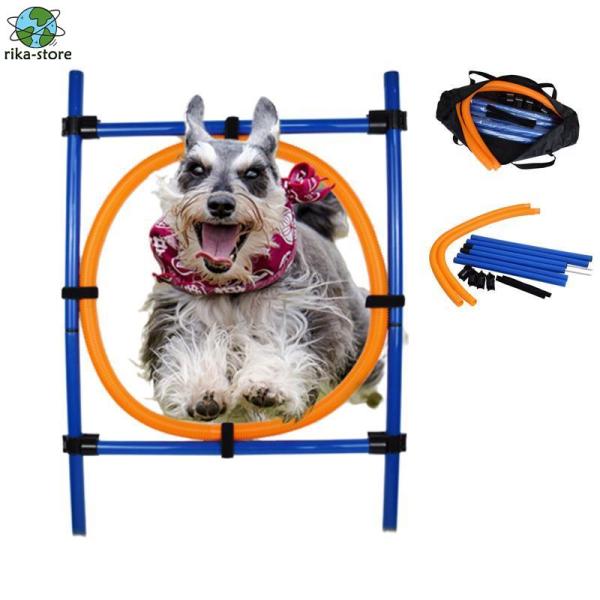 爆買　ドッグアジリティ 円型 タイヤ型 イヌ 犬の敏捷性機器 競技用 障害物競争 敏捷性 遊び道具 スポーツ ミニハードル 公園 屋外 解消 ドッグラン ドッグラン ドッグ用品 ペットトレーニング 障害物 柵 競技 競争 練習 訓練 運動不...