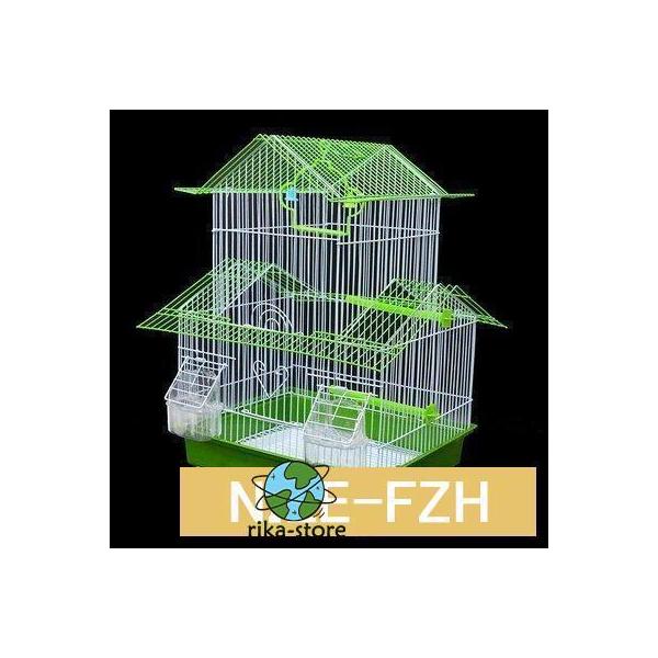 爆買　■商品詳細：カラー：/画像通りサイズ：/フリーサイズフリーサイズ(単位:cm)：タイプ：A　　長28*幅21*高38タイプ：B　　長30*幅23*高45素材：鉄、PVC■キーワード検索：バードケージ 鳥籠 鳥用品 ペット用品 ペットケ...