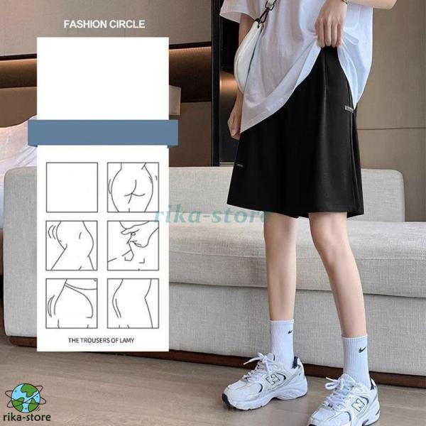 商品名:マタニティパンツ 夏 ハーフパンツ 接触冷感 ショートパンツ 五分 パンツ アジャスター付き 短パン 半ズボン 部屋着 妊婦服 妊娠 産前産後                            商品説明:マタニティパンツ 夏 ハ...