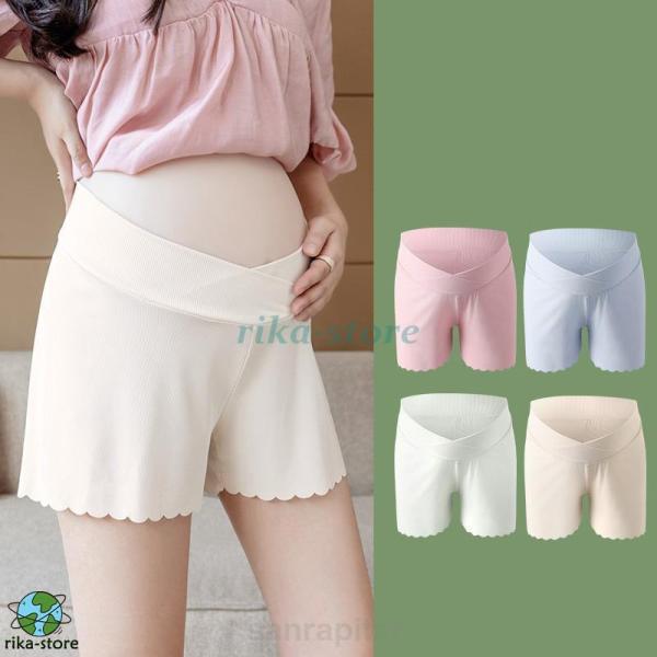 商品名:接触冷感 2枚セット マタニティ ショートパンツ 冷感 はき心地抜群 ペチパンツ ペチコート 3分丈 透け防止 マタニティウェア 涼しい                            商品説明:マタニティパンツ 大きいサイズ...