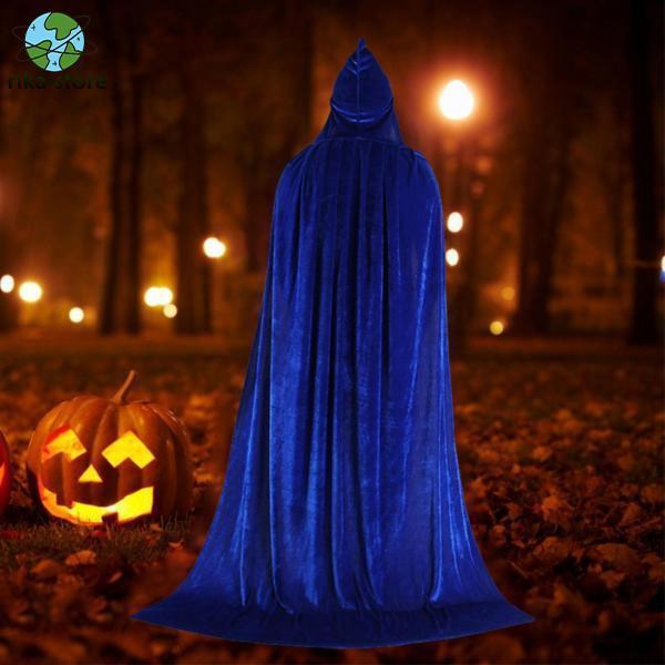 ハロウィン ロング フード付き マント ケープ 丈夫な