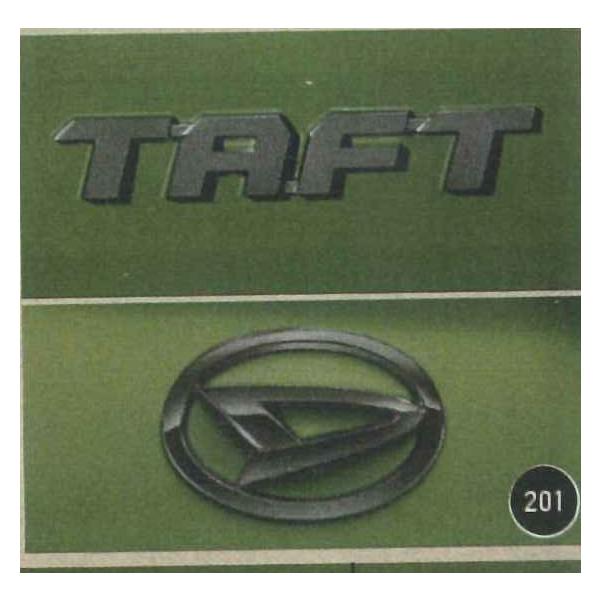 さらに値下　TAFT クロームエンブレム　新品未使用　破格 更に値下TAFT クロームエンブレム新品未使用破格