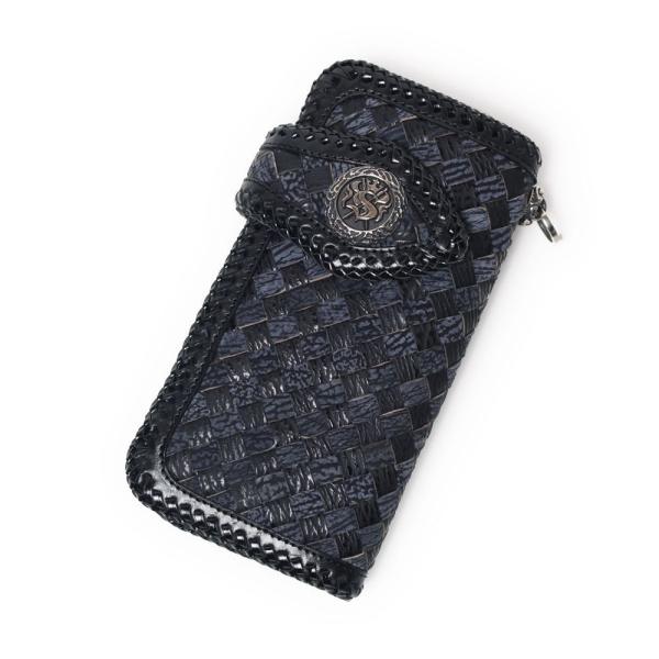 S'FACTORY バイカーズウォレット 鮫皮長財布 楽天市場】S'FACTORYエスファクトリー 縁編み ロングウォレット