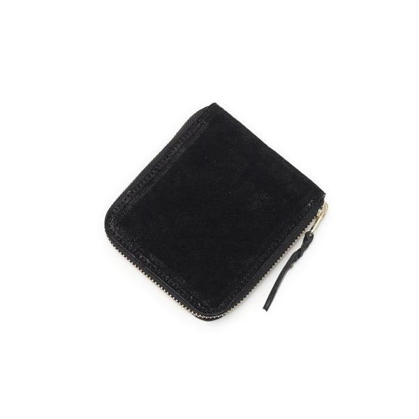 S’FACTORY レザー ブラック ミニ財布 未使用品 S'FACTORY（エスファクトリー） 革財布 スリムファスナー ショート