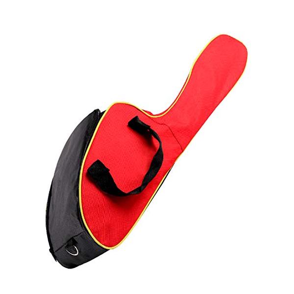 「商品情報」「主な仕様」耐摩耗、耐水性抜群のタフな汎用チェーンソーバッグです。色も鮮やかなレッド×ブラックにイエローのパイピング加工が施されております。大切なチェーンソーをほこりや水などの汚れから保護するのと同時に、持ち運び時のチェンソーの...