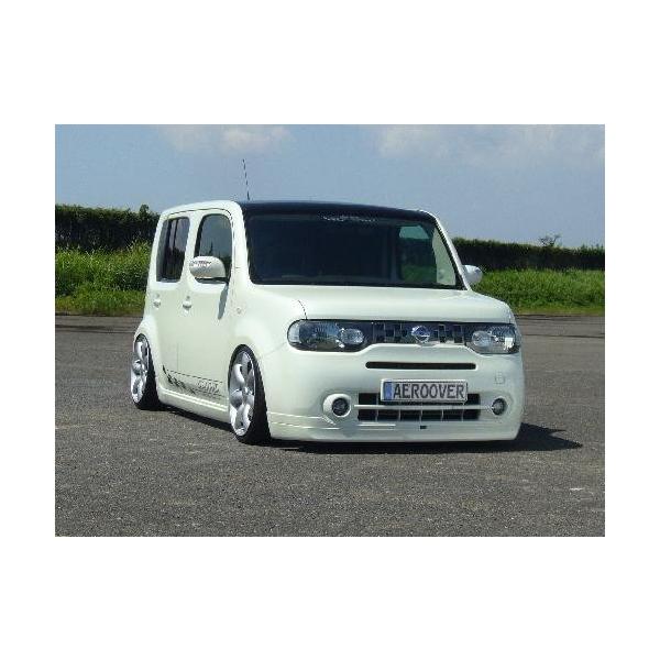 AEROOVER　エアロオーバー　キューブz12 AERO OVER｜日産 キューブ（Z12）エアロ3点セット（F+S+R