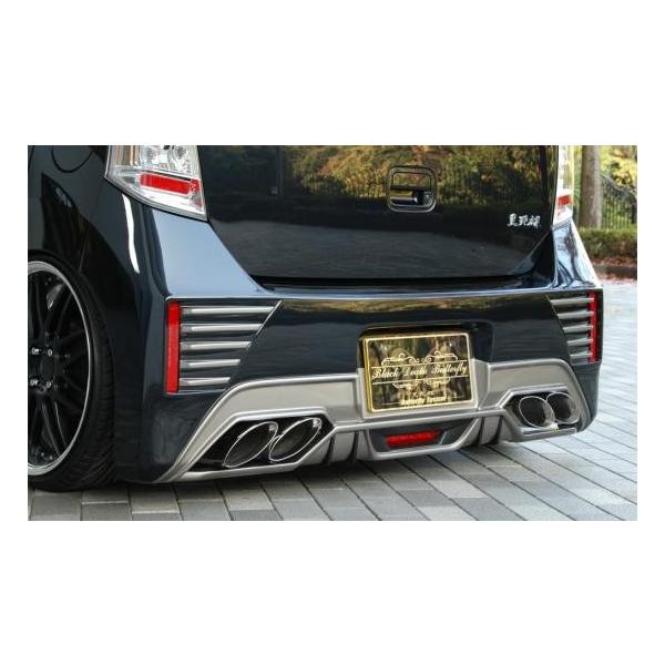 mh23s ワゴンR スティングレー バタフライシステムマフラー バタフライシステム 黒死蝶」ワゴンR スティングレー（MH23S）用リア