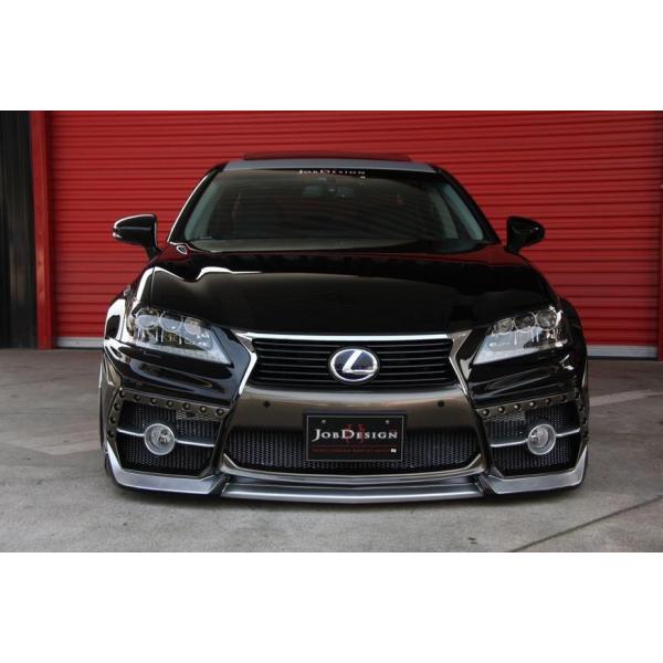 レクサスGS450h 後期グリルとサイドガーニッシュ、No.ブラケット　送料込み レクサスGS450h GWL10前期 エスプリ製フロントバンパー、後期純正