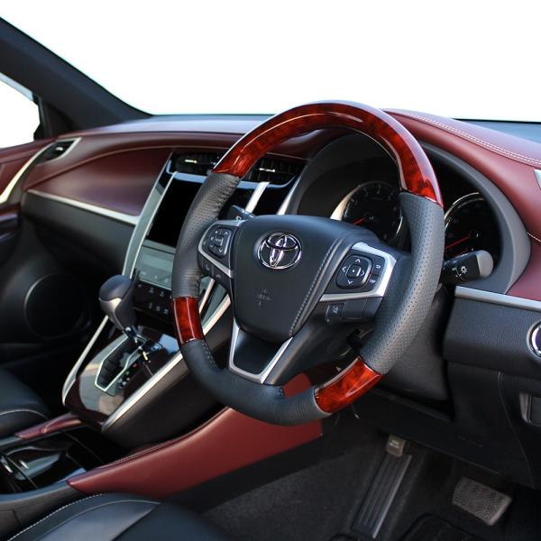 haruto品 Vspesial ウッドステリング 楽天市場】ウッドステアリング（ステアリング・ハンドル｜内装