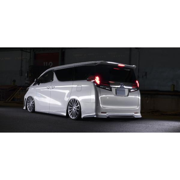30アルファード WALD ハーフスポイラー スカート WALD EXECUTIVE LINE