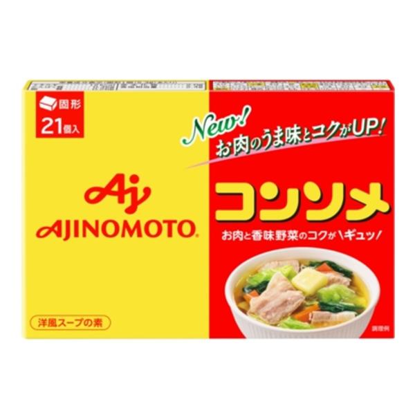 洋風料理の味を手軽に引き立てる、味の素 KK コンソメ固形タイプは、スープや煮込み料理に最適な調味料です。野菜の旨味をしっかりと閉じ込めたこのコンソメは、料理に深みとコクを加えます。固形タイプなので、計量の手間がなく、1個ずつ使える便利さが...