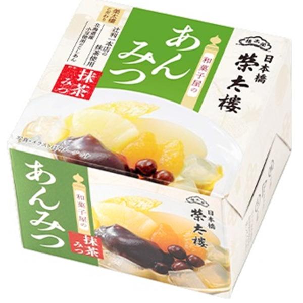 商品説明和菓子屋が作った本格派の味をご家庭で簡単に。辻利一本店の抹茶を使用した抹茶みつ、北海道産小豆を使用した餡、フルーツ、寒天の相性にも拘りました。また、ご家庭でストックしやすい様長期保存可能な缶入りに仕立て、備蓄品（ストック）としてもお...
