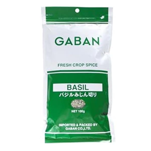 他サイト： GABAN ギャバン バジル みじん切り 100g スパイス ハーブ 香辛料 業務用 めぼうき バジリコ ギャバン ホール 調味料 乾燥 ハウスの商品画像