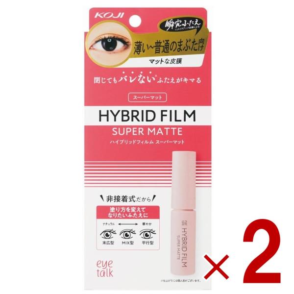 商品特徴・接着しない皮膜タイプのふたえまぶた化粧品。・極薄膜がまぶたを折り込み、物理的にふたえを作る。・素肌のようにテカらないスーパーマットな仕上がり。・保湿成分配合成分水、ポリイソプレン、(スチレン/アクリレーツ)コポリマー、ユズ果実エキ...