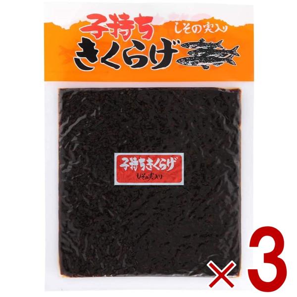 商品情報名称佃煮子持ちきくらげ キクラゲ原材料料醤油、砂糖、きくらげ、魚卵、発酵調味料、しその実、醸造酢、風味調味料、食塩/ソルビット、調味料（アミノ酸等）、香料、保存料（ソルビン酸K）、甘味料（ステビア）、酸味料、（一部に大豆・小麦・ごま...