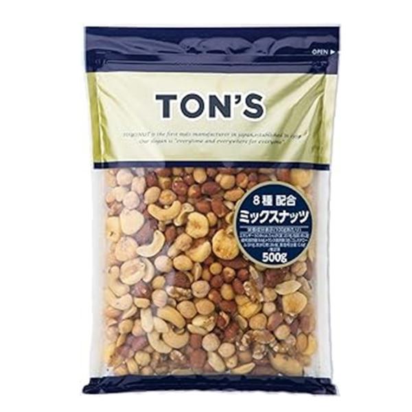 他サイト： 東洋ナッツ ミックスナッツ 500g アーモンド カシューナッツ クルミ ブラジルナッツ おやつの商品画像