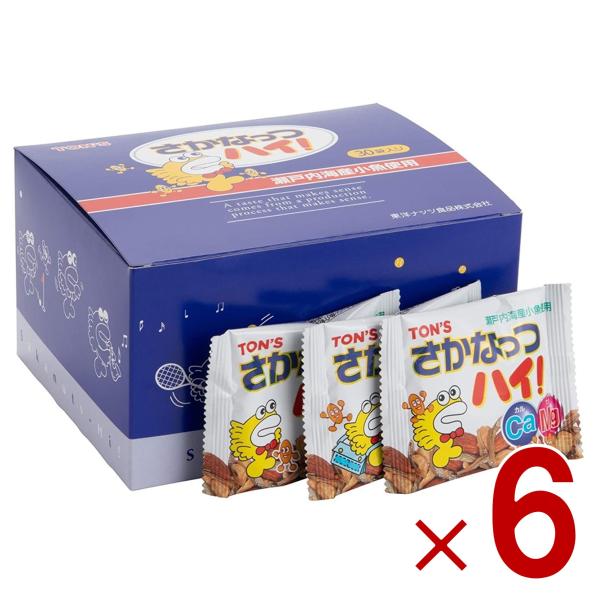 東洋ナッツ食品 さかなっつハイ！ 小箱の商品詳細●カリッと丸粒アーモンド、当社独自のさくさく脱脂ピーナッツ、瀬戸内海産100％のカエリサイズのカタクチイワシ、この組み合わせがなぜかとってもおいしい●あれっというほど小さい食べきりサイズなのに...